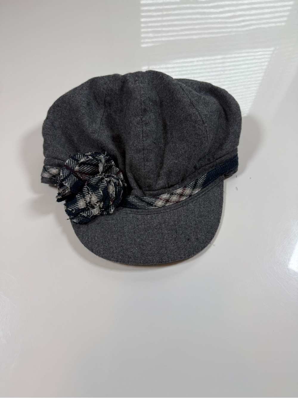 Y2K August Wool Newsboy Hat